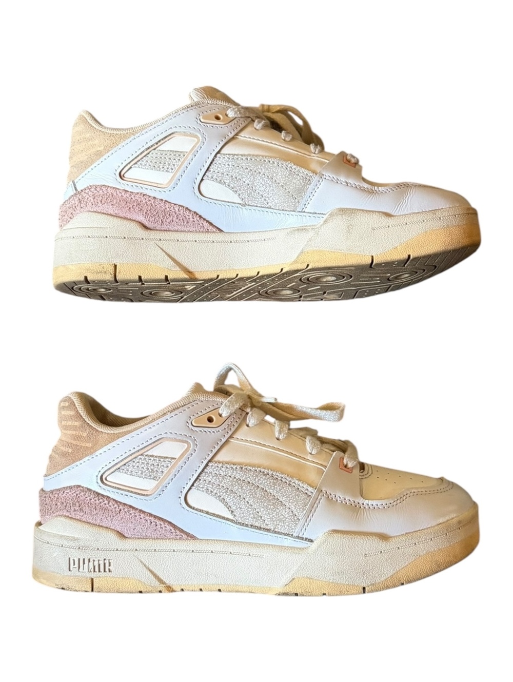 Puma Slipstream Thrifted White Sneakers